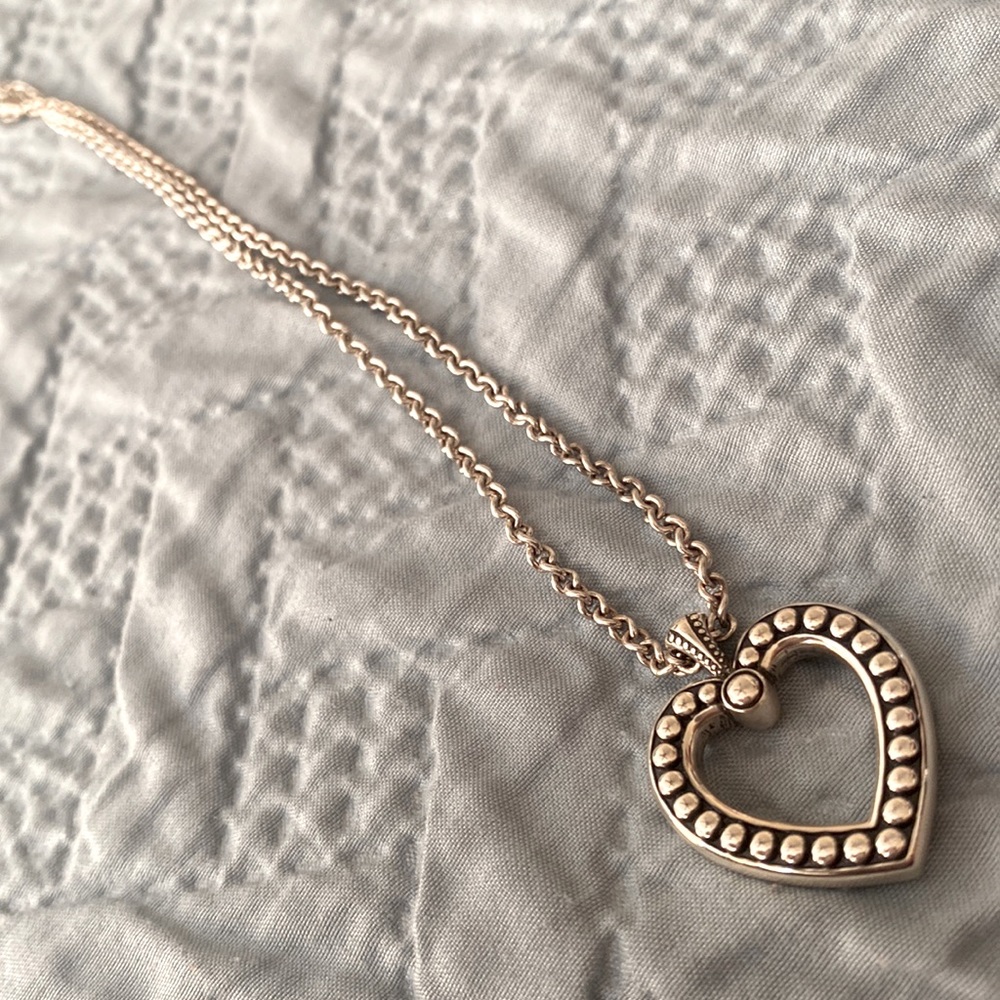 Brighton pretty tough heart necklace